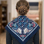 Pañuelos de Algodón para Indumentaria Tradicional  Reproducción S. XIX varios tonos