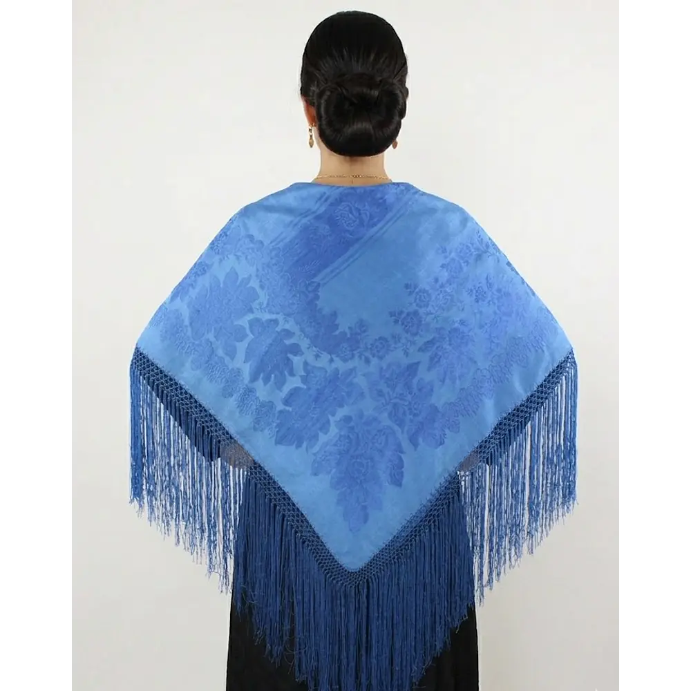 Mantón de Seda Natural – Réplica de Mantón Antiguo