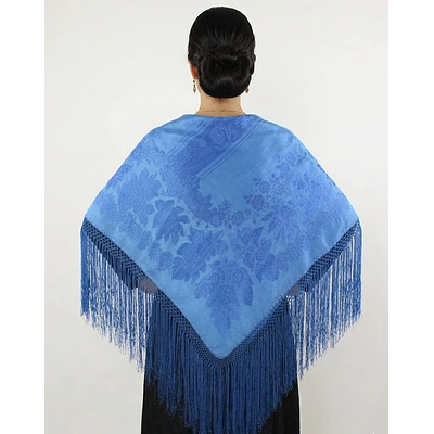 Mantón de Seda Natural – Réplica de Mantón Antiguo