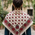 Pañuelo de Indiana de Algodón 120x120 cm - Réplica Antigua para Baturra RECIEN LLEGADOS 