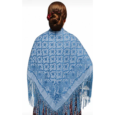 Pañuelo regional baturra rayon poliester 140 cms Nuevos Tonos   NUEVOS TONOS