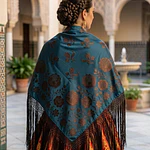 PAÑUELO RAYON Y POLIESTER 1,40 