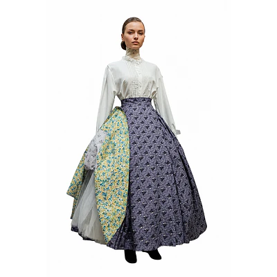  Falda baturra artesanal Talla 44/46 Percal Tradicion