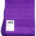 Pañuelo de Poliéster 120x120 cm  Estilo Clásico con Flecos poliester Mod pp4 