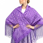 Pañuelo regional baturra rayon poliester 140 cms Nuevos Tonos