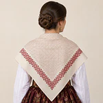 Pañuelo Regional Estampado de Viscosa 90 cm  Baturra y Traje Regional