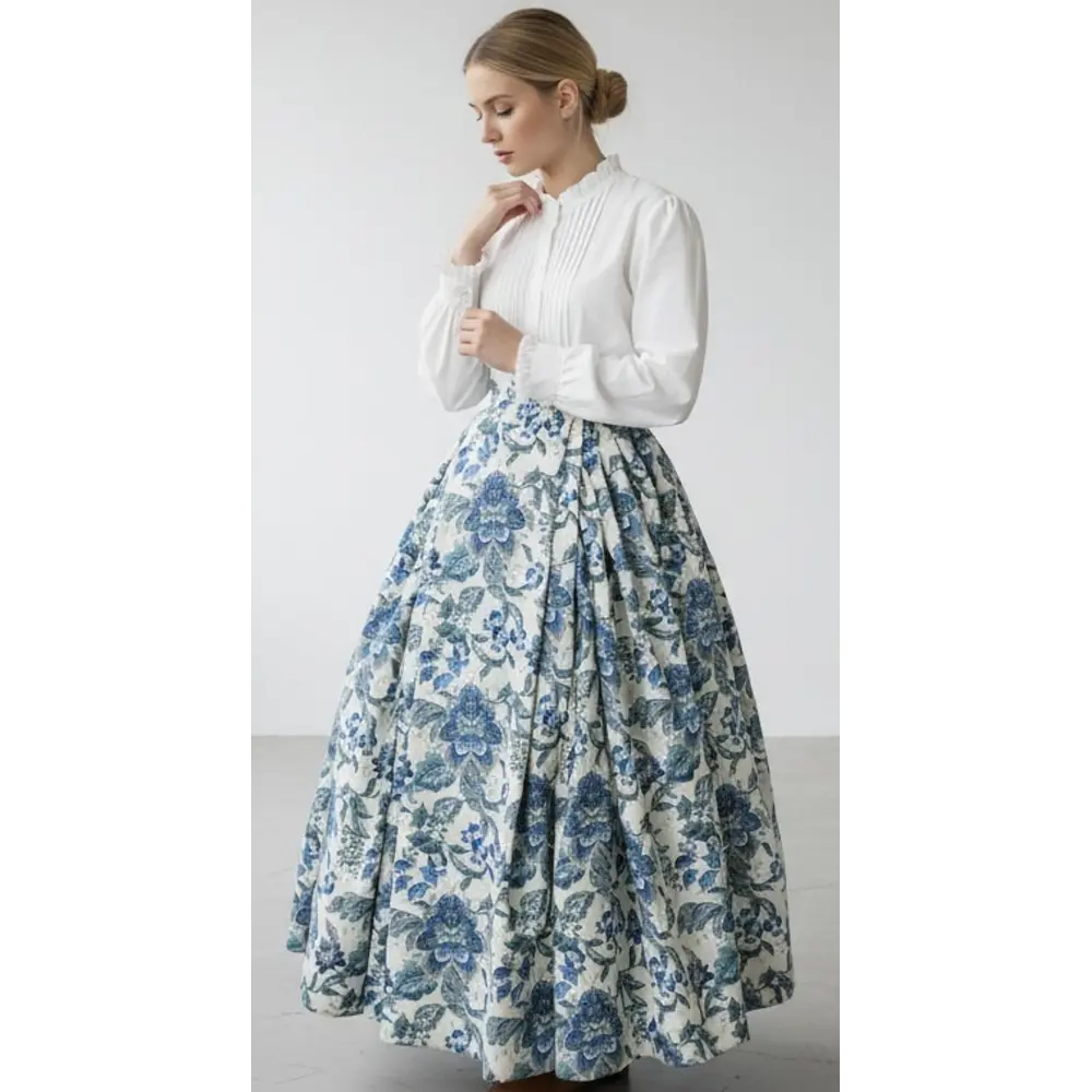 Falda baturra huertana Regional Turquesa 42-44
