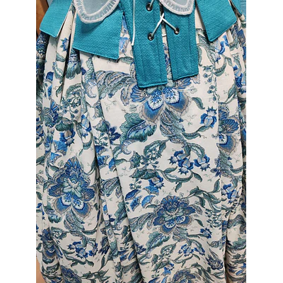 Falda baturra huertana Regional Turquesa 42-44