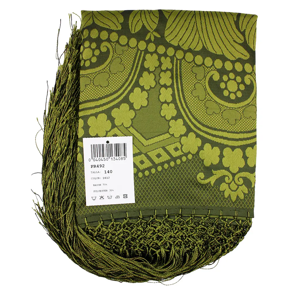 Mantón Adamascado Floral Tradicional - Calidad y Estilo Regional NUEVOS TONOS