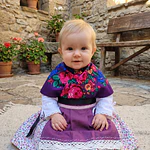 Conjunto Regional para Bebé de 6 a 9 Meses (4 Piezas)
