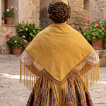 PAÑUELO PICO ADAMASCADO 90 CMS TRAJE REGIONAL BATURRA
