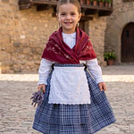Falda Regional Niña 4-5 Años | Labradora, Gran Vuelo y Lorza