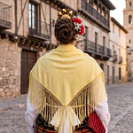 PAÑUELO PICO ADAMASCADO 90 CMS TRAJE REGIONAL BATURRA MOD.F1131S