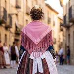 PAÑUELO PICO ADAMASCADO 90 CMS TRAJE REGIONAL BATURRA MOD F174S