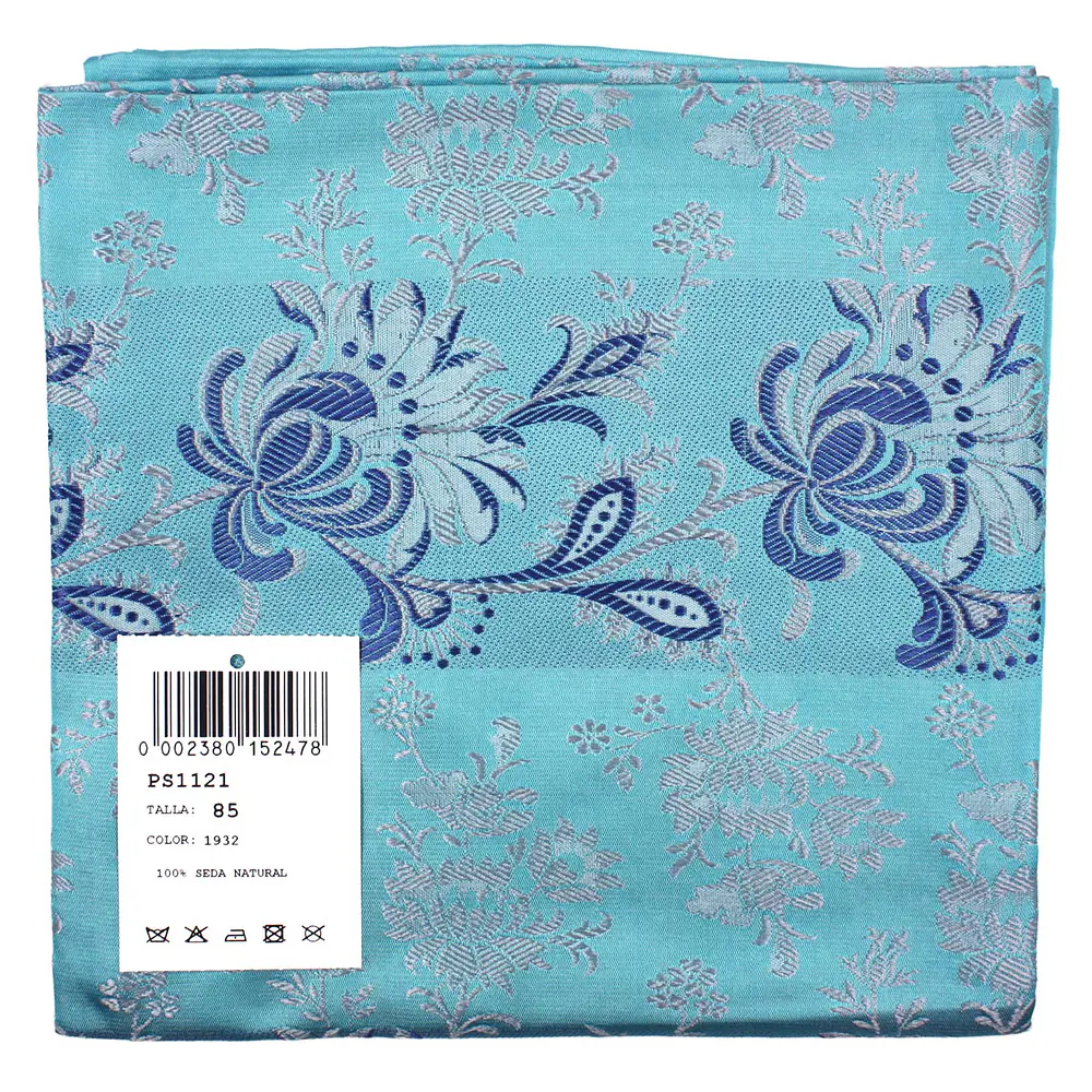Pañuelo Regional de Seda Natural 100% – 90 cm