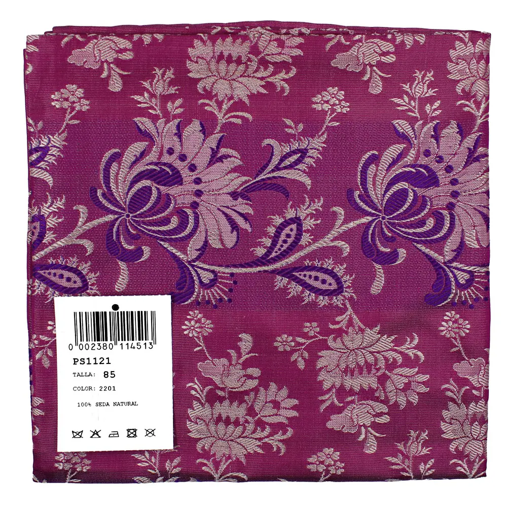 Pañuelo Regional de Seda 85 cm – Disponible en Varios Tonos