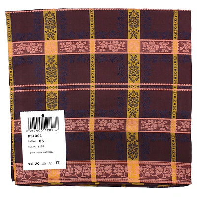 Pañuelo de Seda Natural 100% – 85 cm para Talle o Coronario