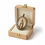 Medalla Virgen del Pilar con Basílica de Zaragoza