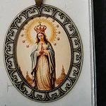 Medalla Virgen del Pilar con Basílica de Zaragoza
