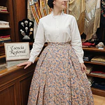  Falda Regional de Flores para Traje Tradicional de Mujer T 44/46