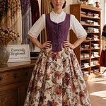Conjunto regional de corpiño y falda Talla 38-40 |Indumentaria Aragonesa