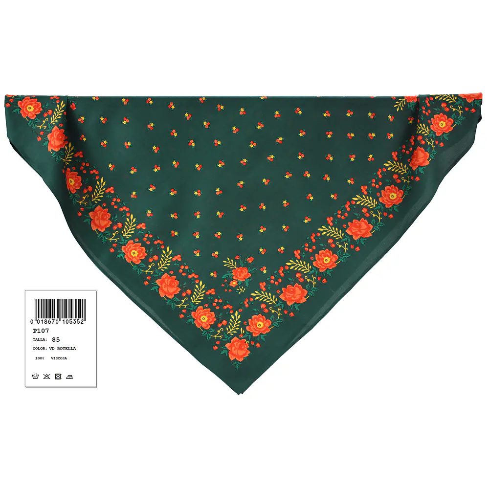 PAÑUELO REGIONAL  VISCOSA  85 CMS CABEZA O TALLE