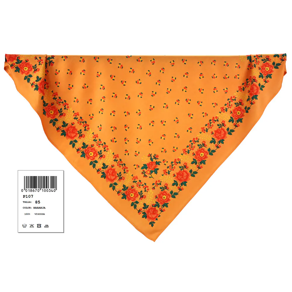 PAÑUELO REGIONAL  VISCOSA  85 CMS CABEZA O TALLE
