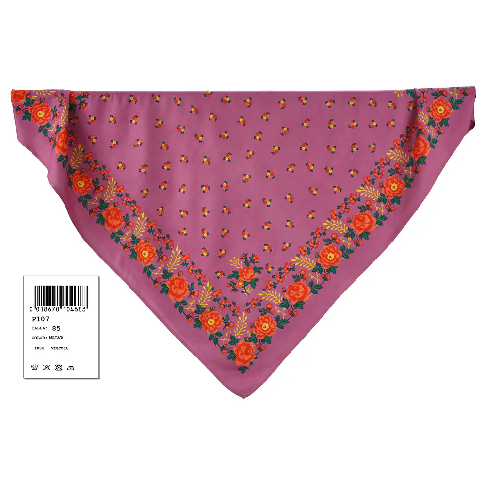 PAÑUELO REGIONAL  VISCOSA  85 CMS CABEZA O TALLE