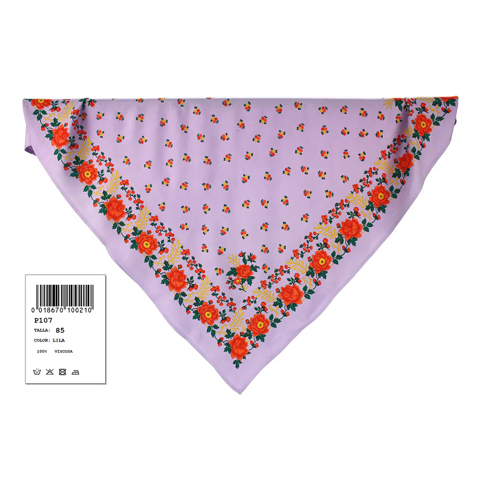 PAÑUELO REGIONAL  VISCOSA  85 CMS CABEZA O TALLE