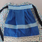 Traje de Baturra para Niña (9 a 12 meses) - Conjunto 4 Piezas Tonos Azules