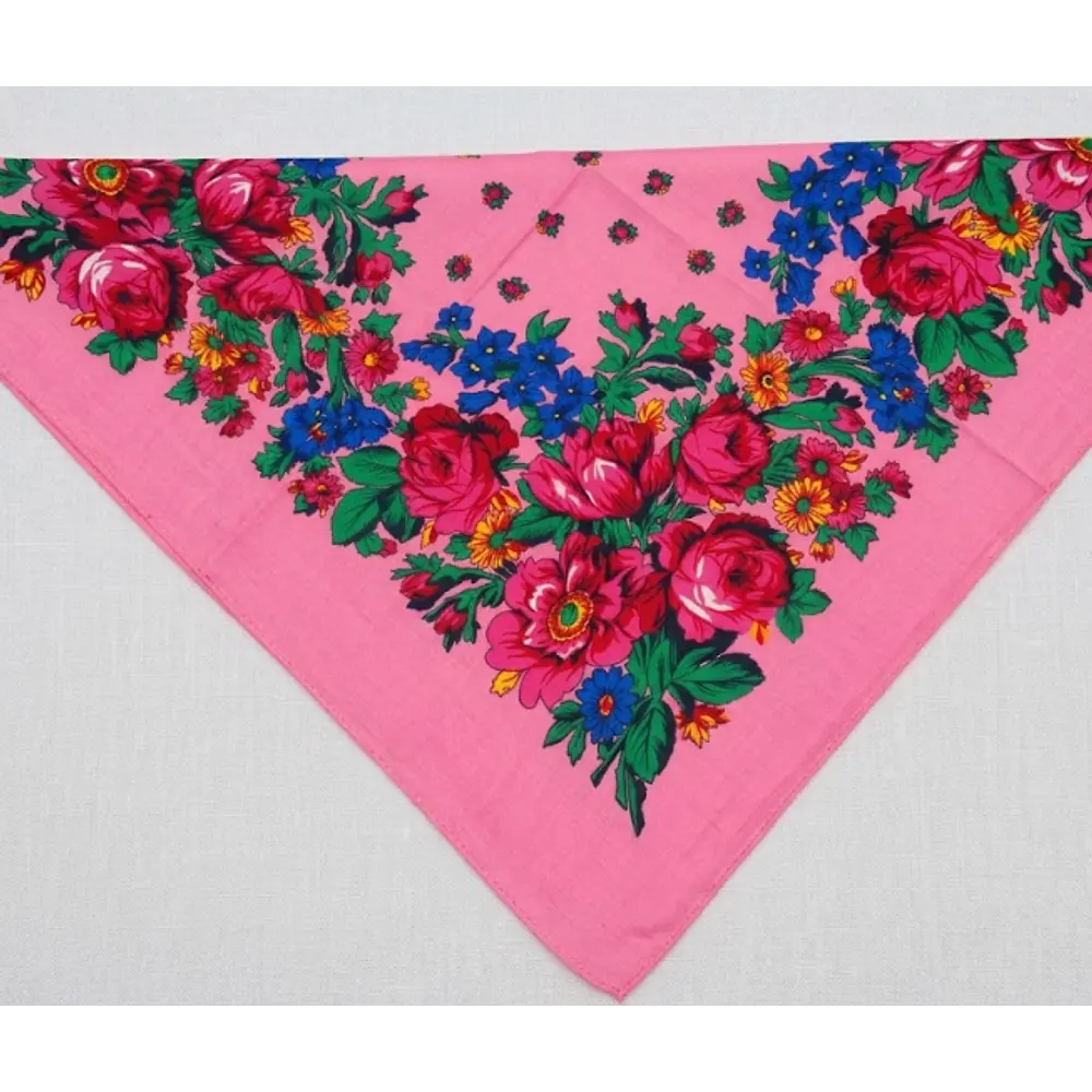 Traje de Baturra para Niña (6 a 9 meses) - Conjunto 4 Piezas con Pañuelo Rosa