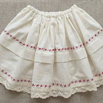 Traje de Baturra para Niña (6 a 9 meses) - Conjunto 4 Piezas con Pañuelo Rosa