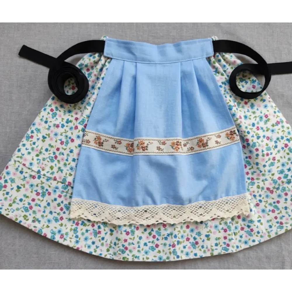 Traje de Baturra para Niña (6 a 9 meses) - Conjunto 4 Piezas con Pañuelo Rosa