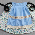 Traje de Baturra para Niña (6 a 9 meses) - Conjunto 4 Piezas con Pañuelo Rosa