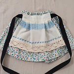 Traje de Baturra para Recién Nacida (0 a 3 meses) - Conjunto 4 Piezas Tonos Claros