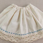 Traje de Baturra para Recién Nacida (0 a 3 meses) - Conjunto 4 Piezas Tonos Claros