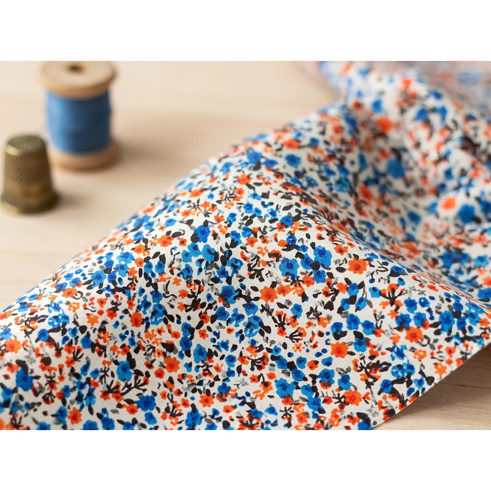 Falda de Baturra Floral con Gran Vuelo (5,60m) - Talla 42/44