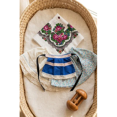 Conjunto de Baturra para Bebé (0-6 meses) - 4 Piezas "Crecedero"