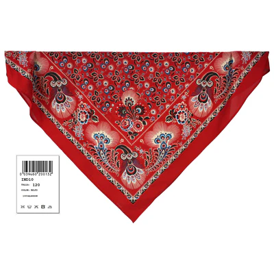 Pañuelos de Algodón para Indumentaria Tradicional  Reproducción S. XIX varios tonos