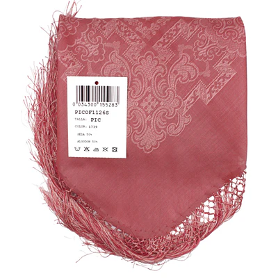 PAÑUELO PICO ADAMASCADO 90 CMS TRAJE REGIONAL BATURRA