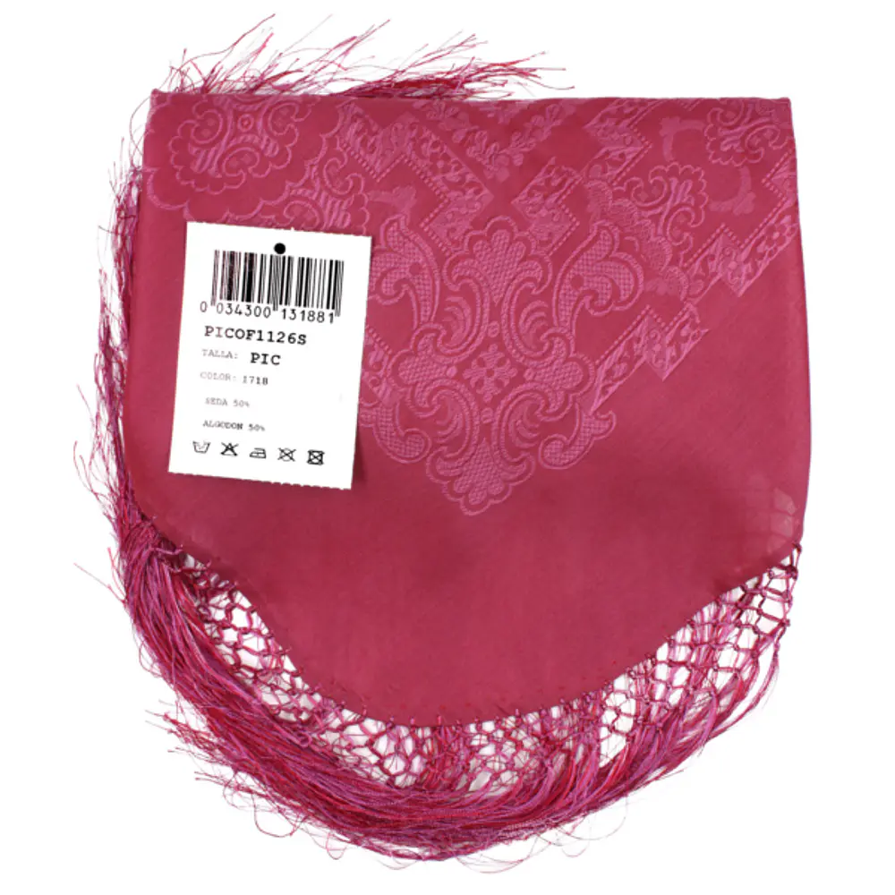 PAÑUELO PICO ADAMASCADO 90 CMS TRAJE REGIONAL BATURRA