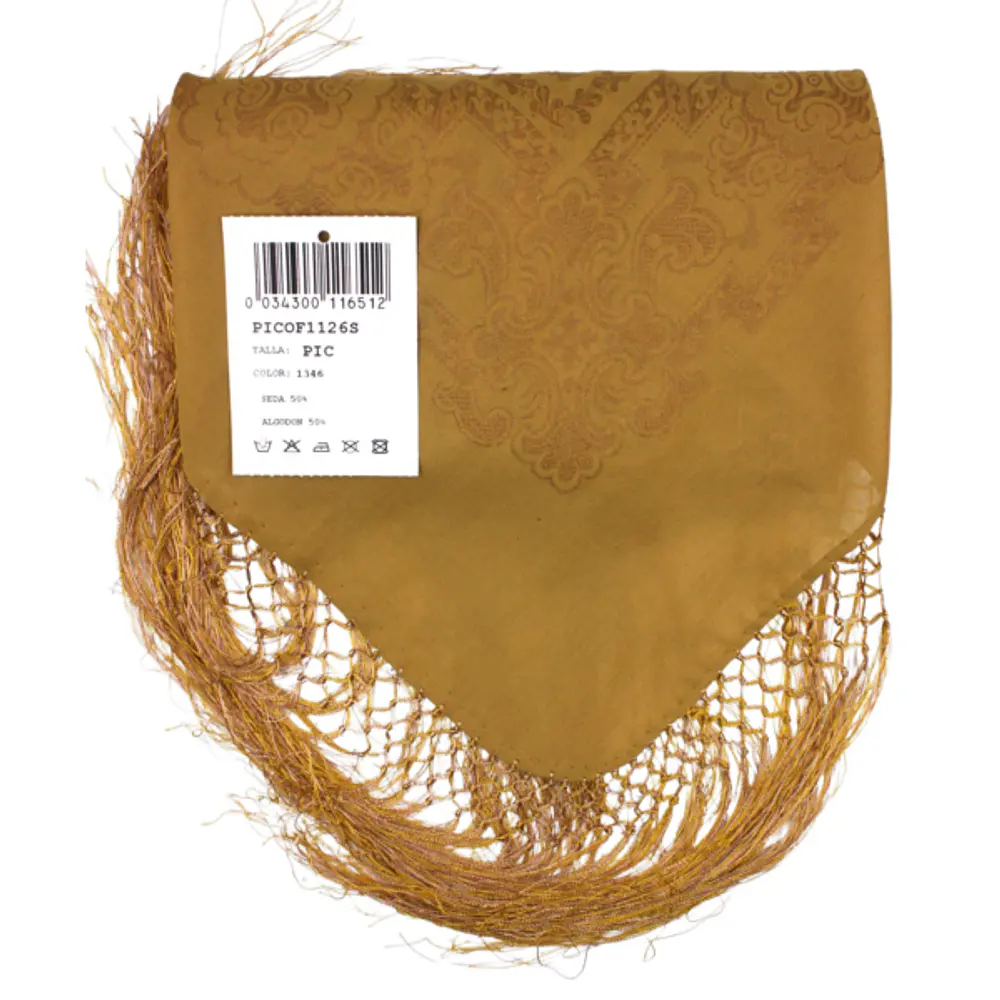 PAÑUELO PICO ADAMASCADO 90 CMS TRAJE REGIONAL BATURRA