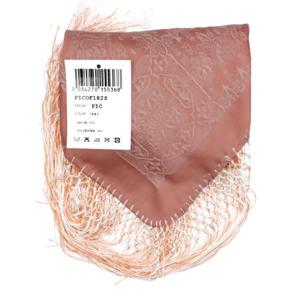 PAÑUELO PICO ADAMASCADO 90 CMS TRAJE REGIONAL BATURRA  90 CMS MOD F182S