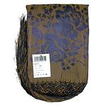 Pañuelo Mantón Regional de Seda y Algodón Estilo Tradicional 140 cms