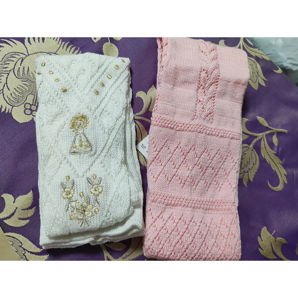 Medias Caladas Rosa para Traje Regional| Esencia Regional