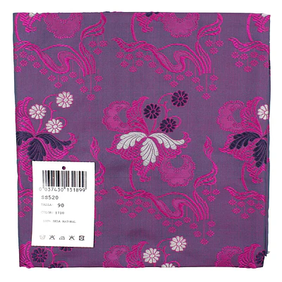 Pañuelo de Seda Espolinada 90 cm – Indumentaria Popular de Categoría Superior