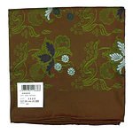 Pañuelo de Seda Espolinada 90 cm – Indumentaria Popular de Categoría Superior