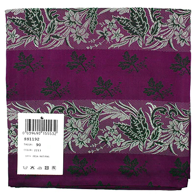 Pañuelo Regional de Seda Natural 100% – 90 cm
