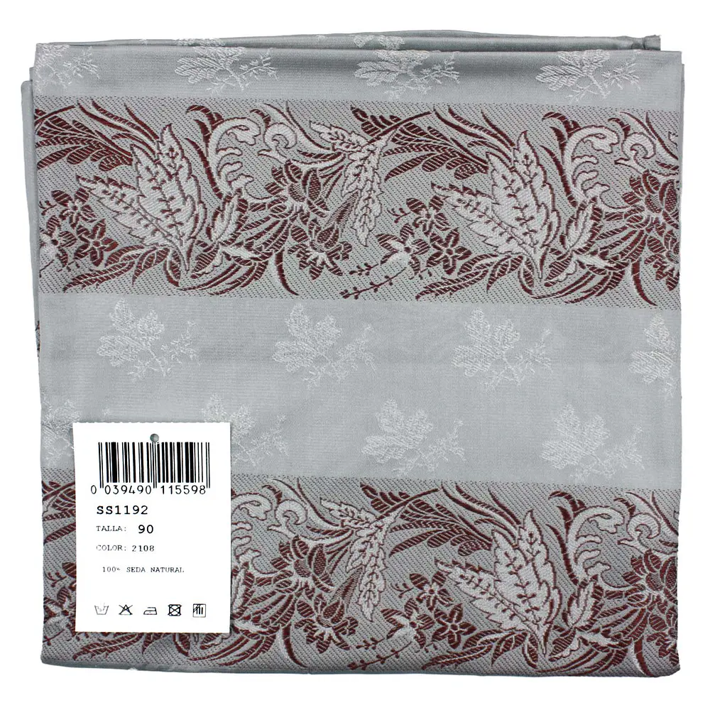 Pañuelo Regional de Seda Natural 100% – 90 cm