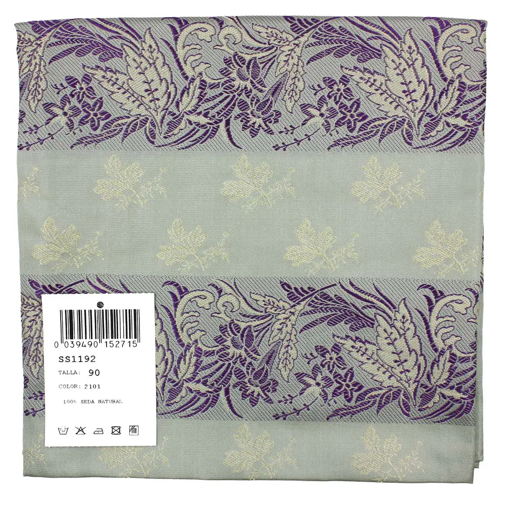 Pañuelo Regional de Seda Natural 100% – 90 cm